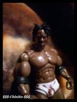 (WcW) Booker T (Wrestling) Custom Action Figure