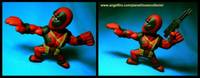 Mini Deadpool, Cap, She Hulk (Marvel) Custom Action Figure