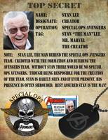 Special Ops Avengers Stan Lee (Marvel Legends) Custom Action Figure