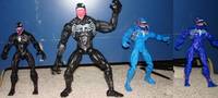 Venom (Movie Blue Version) (Spider-Man - Movie) Custom Action Figure