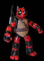 Custom TMNT/Deadpool Figure (Teenage Mutant Ninja Turtles) Custom Action Figure