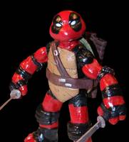 Custom TMNT/Deadpool Figure (Teenage Mutant Ninja Turtles) Custom Action Figure