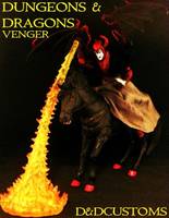 Venger & Nightmare Animated (Dungeons and Dragons) Custom Action Figure