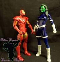 SHE-HULK, Agent of S.H.I.E.L.D. (Marvel) Custom Action Figure
