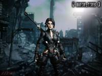 Domino (Concept Art from Deadpool Game) (Marvel Legends) Custom Action Figure