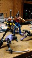 Casey Jones and April O'neil (Teenage Mutant Ninja Turtles) Custom Action Figure