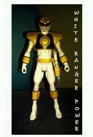 MMPR White Ranger (DC Universe) Custom Action Figure
