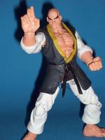 Retsu (Street Fighter) Custom Action Figure
