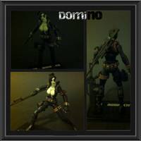 Domino (X-Force) Custom Action Figure