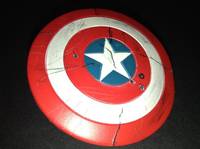 Battle Damaged Captain America Shield (Captain America) Custom Miniature / Figurine