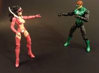 Star Sapphire (DC Infinite Heroes) Custom Action Figure