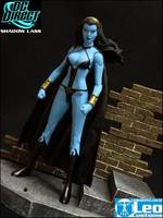 Shadow Lass (DC Direct) Custom Action Figure