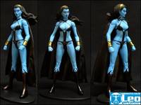 Shadow Lass (DC Direct) Custom Action Figure