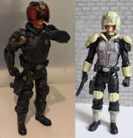 Judge Dredd - DREDD (Movie Masters) Custom Action Figure