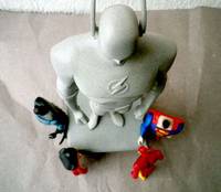 Flash Memorial (Batman Animated) Custom Action Figure