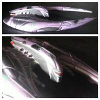 Cylon Raider (Repaint) (Battlestar Galactica) Custom Action Figure