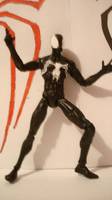 Symbiote Spiderman (Spider-Man) Custom Action Figure