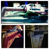 A.R.C.-170 Starfighter (Battle Damage) (Star Wars) Custom Vehicle