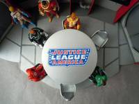 JLA Meeting Room Diorama. (Justice League) Custom Diorama / Playset
