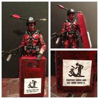 Riot Gear Deadpool (Marvel) Custom Action Figure