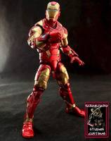 Bleeding Edge Iron Man Repaint (Marvel Legends) Custom Action Figure