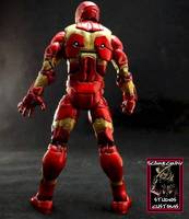 Bleeding Edge Iron Man Repaint (Marvel Legends) Custom Action Figure