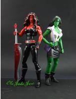 Red She-Hulk (Marvel Legends) Custom Action Figure
