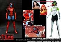 Red Lantern Antipathy (DC Direct) Custom Action Figure