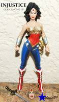 Injustice Gods among Us Wonder Woman Version 2 (Wonder Woman) Custom Action Figure