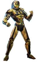 Mortal Kombat Cyrax ( Cyborg ) (Mortal Kombat) Custom Action Figure