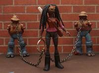 TMNT Michonne and Walkers (Teenage Mutant Ninja Turtles) Custom Action Figure