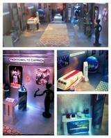 Caprica Museum of Colonial History (Battlestar Galactica) Custom Diorama / Playset