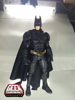 Dark Knight | Batman W/ Wired Fabric Cape (Movie Masters) Custom Action Figure