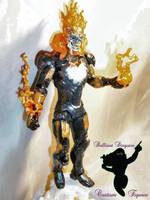 Ghost Rider Iron Man (Iron Man) Custom Action Figure