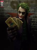 Joker-Dark Knight Movie (Movie Masters) Custom Action Figure