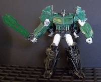 Green Lantern Optimus Prime (Transformers) Custom Action Figure