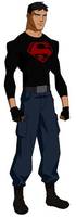 Young Justice SUPERBOY Conner Kent (Young Justice) Custom Action Figure