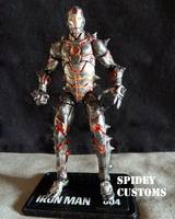 Fear Itself Iron Man (Marvel Universe) Custom Action Figure