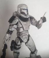 Republic Commando: Darman (Star Wars Clone Wars) Custom Action Figure