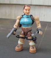 Lara Croft Tomb Raider Mega Bloks (Mega Bloks) Custom Action Figure