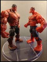 Marvel Universe Custom Red Hulk (Marvel Universe) Custom Action Figure