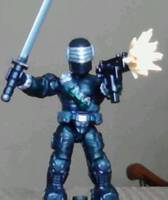 Snake-Eyes (Mega Bloks) (G.I. Joe) Custom Miniature / Figurine