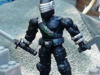 Snake-Eyes (Mega Bloks) (G.I. Joe) Custom Miniature / Figurine