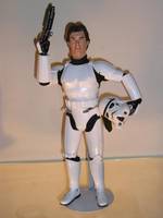 Han Solo in Stormtrooper Outfit (Star Wars) Custom Action Figure