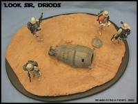 Look Sir, Droids - Diorama (Star Wars) Custom Diorama / Playset