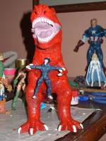 Moonboy and Devil Dinosaur (Marvel Universe) Custom Action Figure