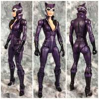 Catwoman   (Arkham City Purple) (Batman - Arkham City) Custom Action Figure
