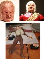 Pamela Voorhees Shrine and Topless Camper (Horror) Custom Action Figure