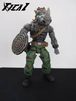 Rocksteady (Teenage Mutant Ninja Turtles) Custom Action Figure