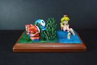 Princess Peach Relaxing (Nintendo) Custom Action Figure